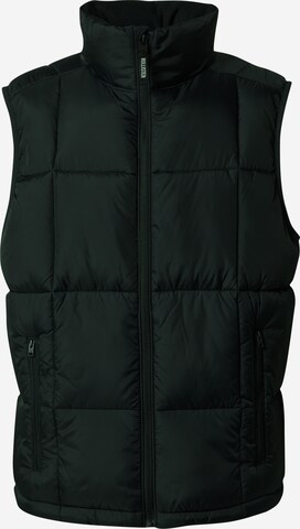 Gilet HOLLISTER en noir : devant