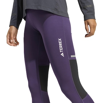 ADIDAS TERREX Skinny Lauftights 'XPERIOR' in Lila