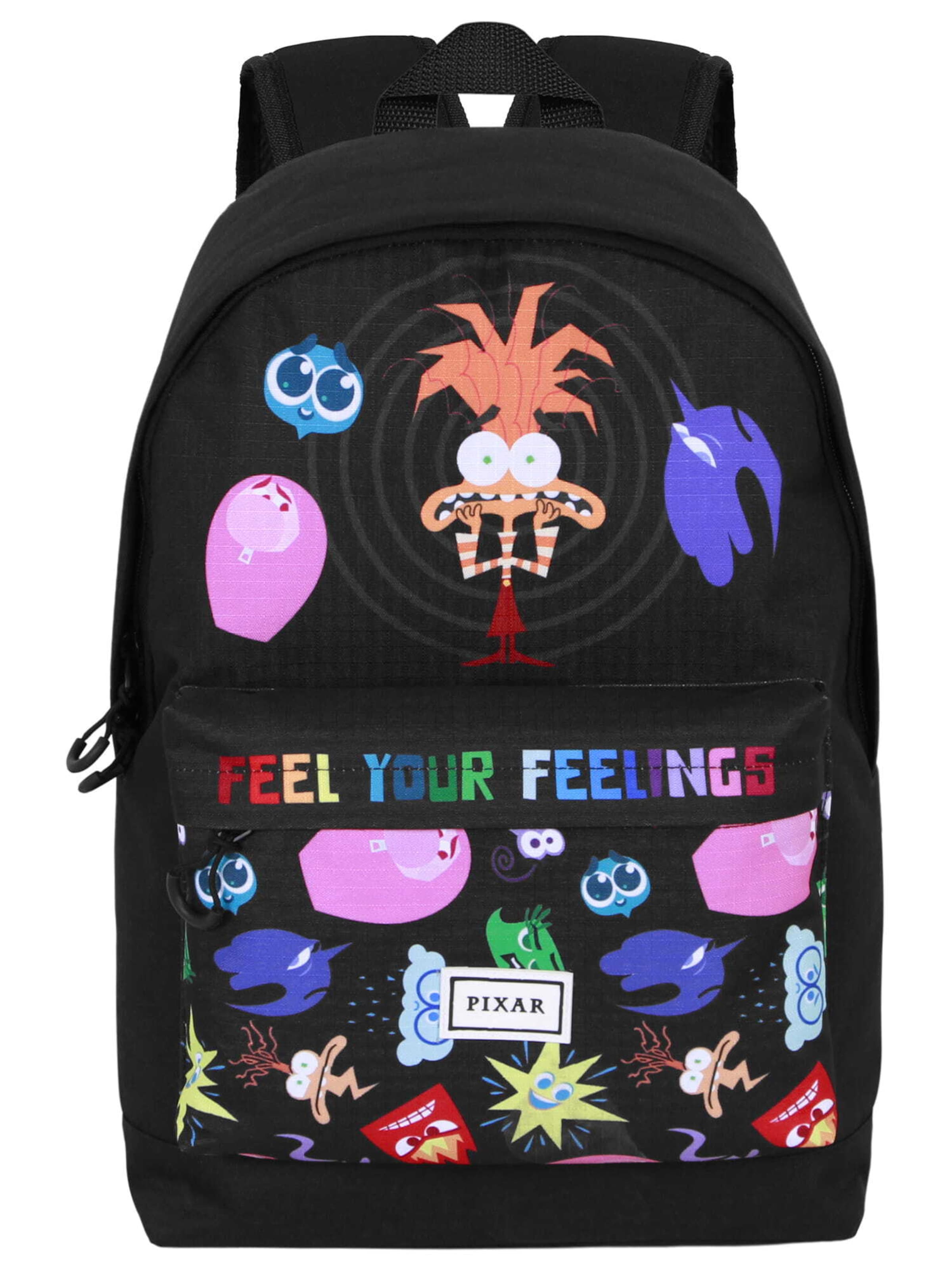Sac à dos 'Inside Out' DISNEY en noir : devant