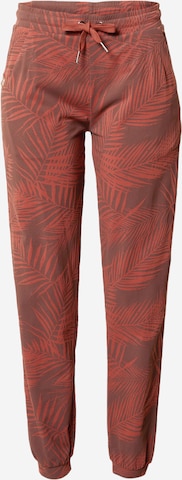 Pantaloni 'La Palma' de la Iriedaily pe roșu: față