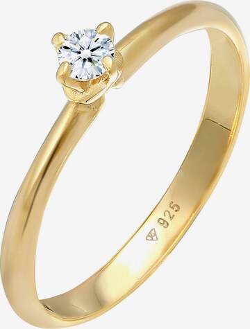 Elli DIAMONDS Ring Edelstein Ring, Verlobungsring in Gold: predná strana