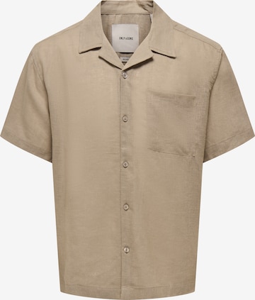 Only & Sons Koszula 'ONSLaurence' w kolorze brązowy: przód