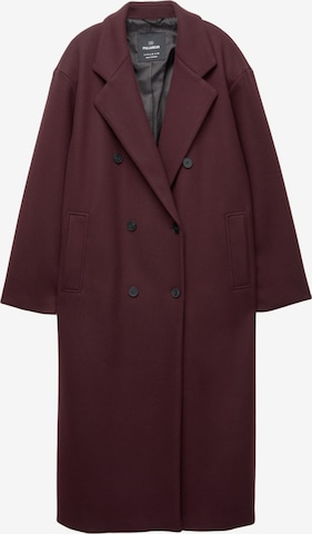 Pull&Bear Tussenmantel in Rood: voorkant