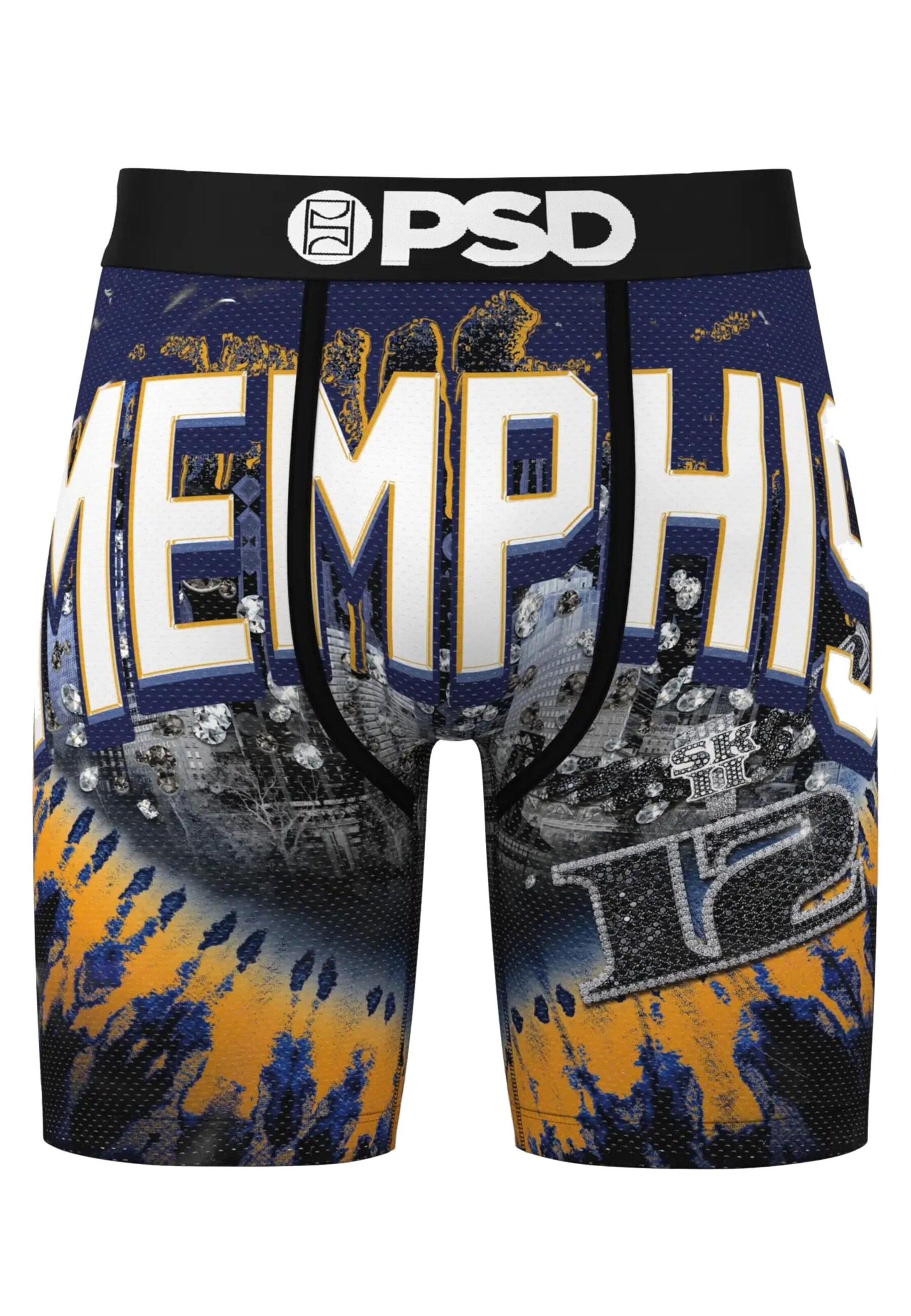 PSD Boxer shorts 'JA MEMPHIS' in Mixed colors: front