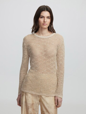 Ipekyol Trui in Beige: voorkant