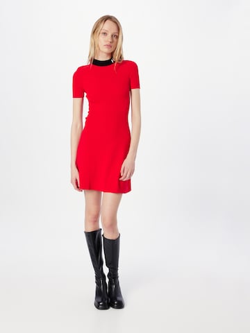 HUGO Sukienka 'Sarty' w kolorze czerwony: przód