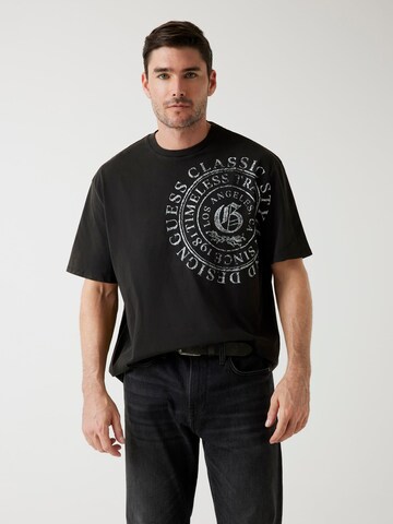 GUESS Shirt in Black: front