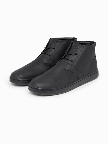 Ombre Sneakers hoog in Zwart