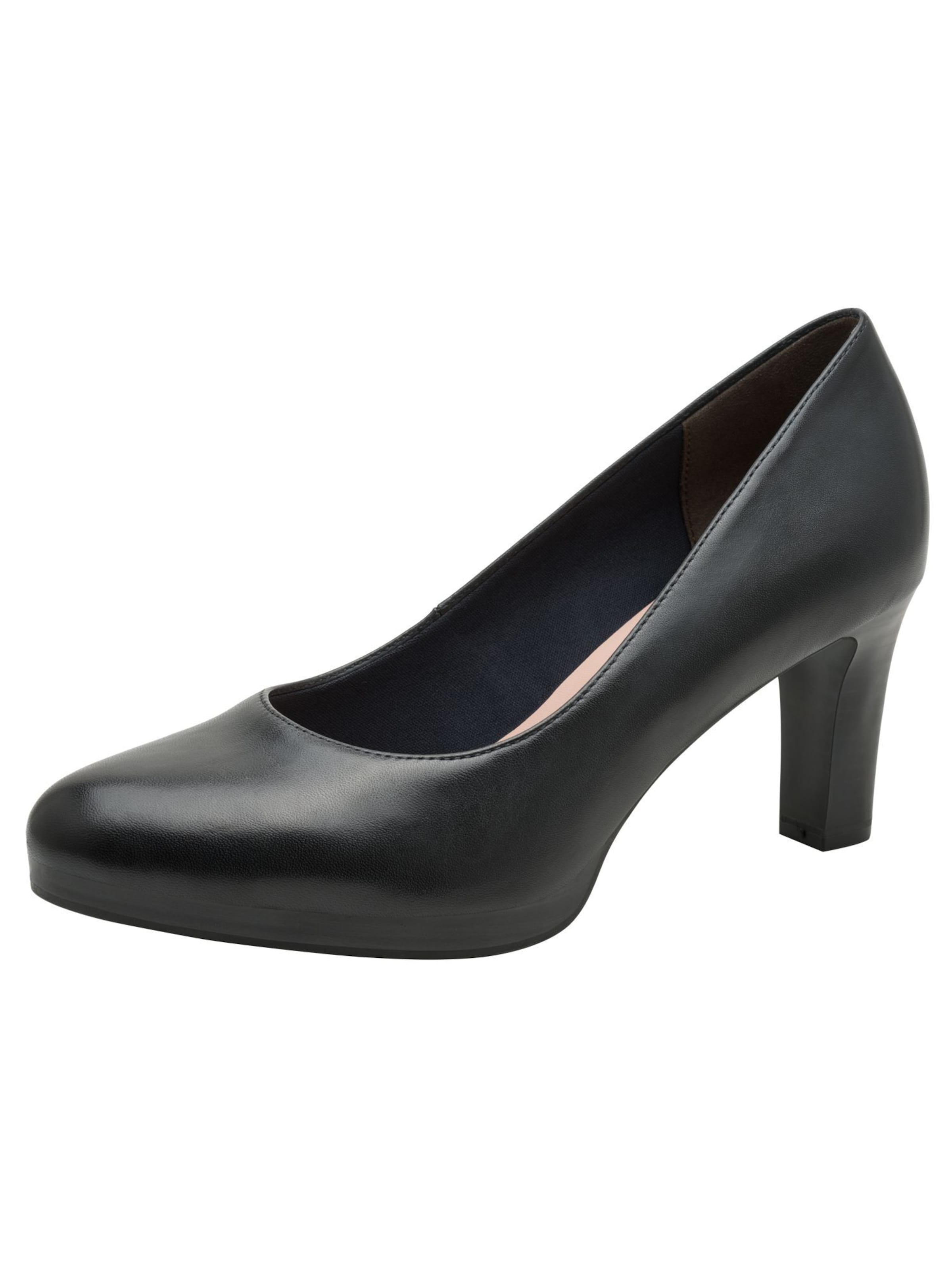 Tamaris Pumps in Blauw: voorkant