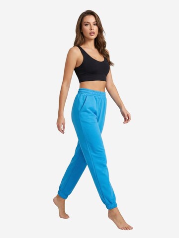 Tapered Pantaloni sportivi di My fashion in blu