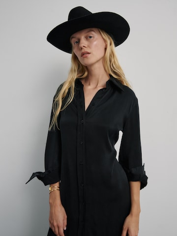 ABOUT YOU x Marie von Behrens Shirt dress 'Grace' in Black