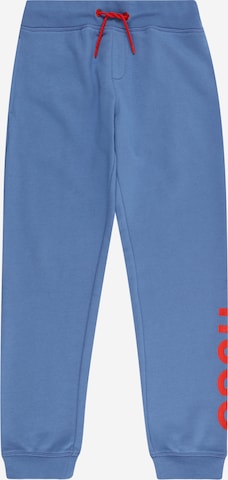 HUGO Red Broek in Blauw: voorkant