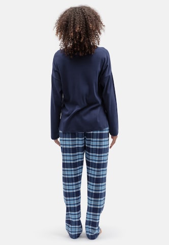 Pantaloncini da pigiama ' Frosted Forest ' di Cyberjammies in blu
