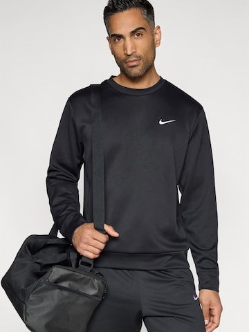 NIKE Αθλητική μπλούζα φούτερ 'FLEX' σε μαύρο