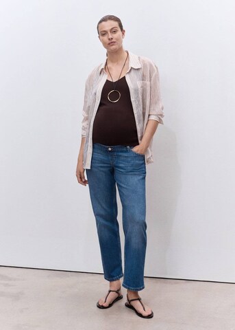 MANGO Regular Jeans in Blau