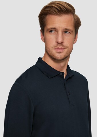 s.Oliver BLACK LABEL Poloshirt in Blau