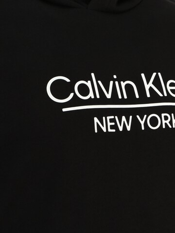 Calvin Klein Big & Tall Sweatshirt in Black