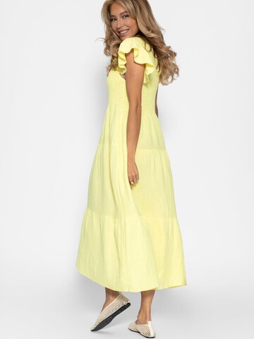 SASSYCLASSY Kleid‌‌‌‌‌‌‌ in Gelb