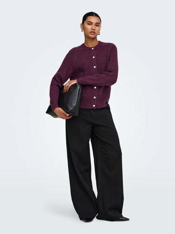 ONLY Knit Cardigan 'ONLKALIBU' in Purple