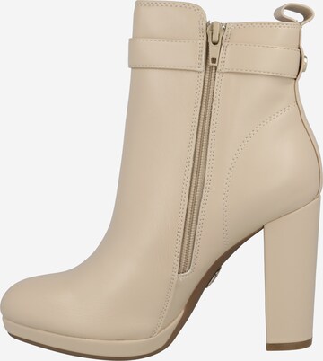 BUFFALO Enkellaarsjes 'AUDRINA' in Beige