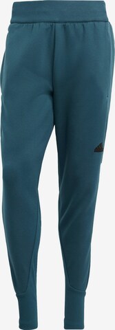 Pantalon de sport 'Z.N.E. Premium' ADIDAS SPORTSWEAR en bleu : devant