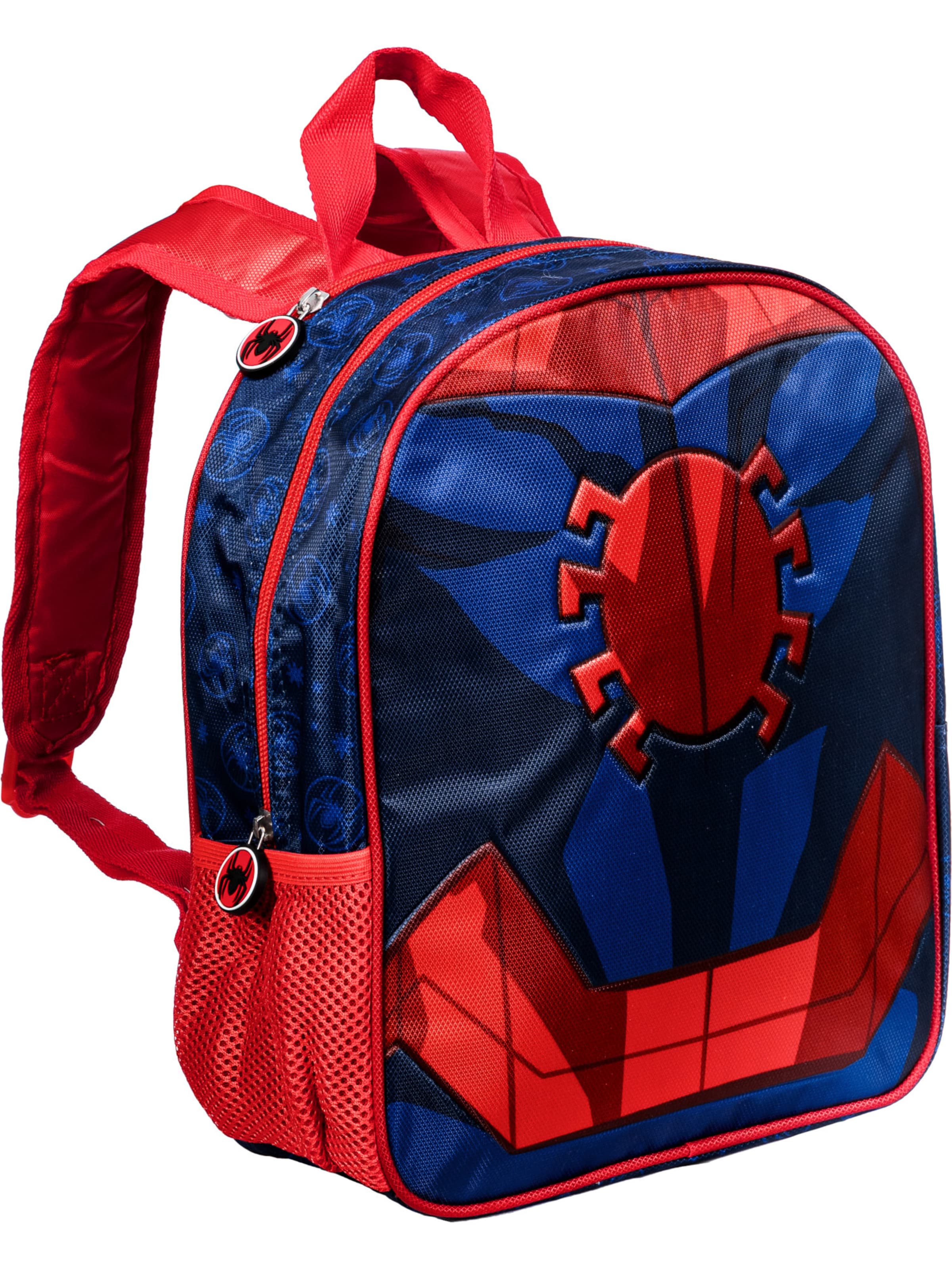 marvel Backpack 'Spiderman Gaze-Hooded' in Red