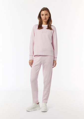 comma casual identity - Regular Calças em rosa