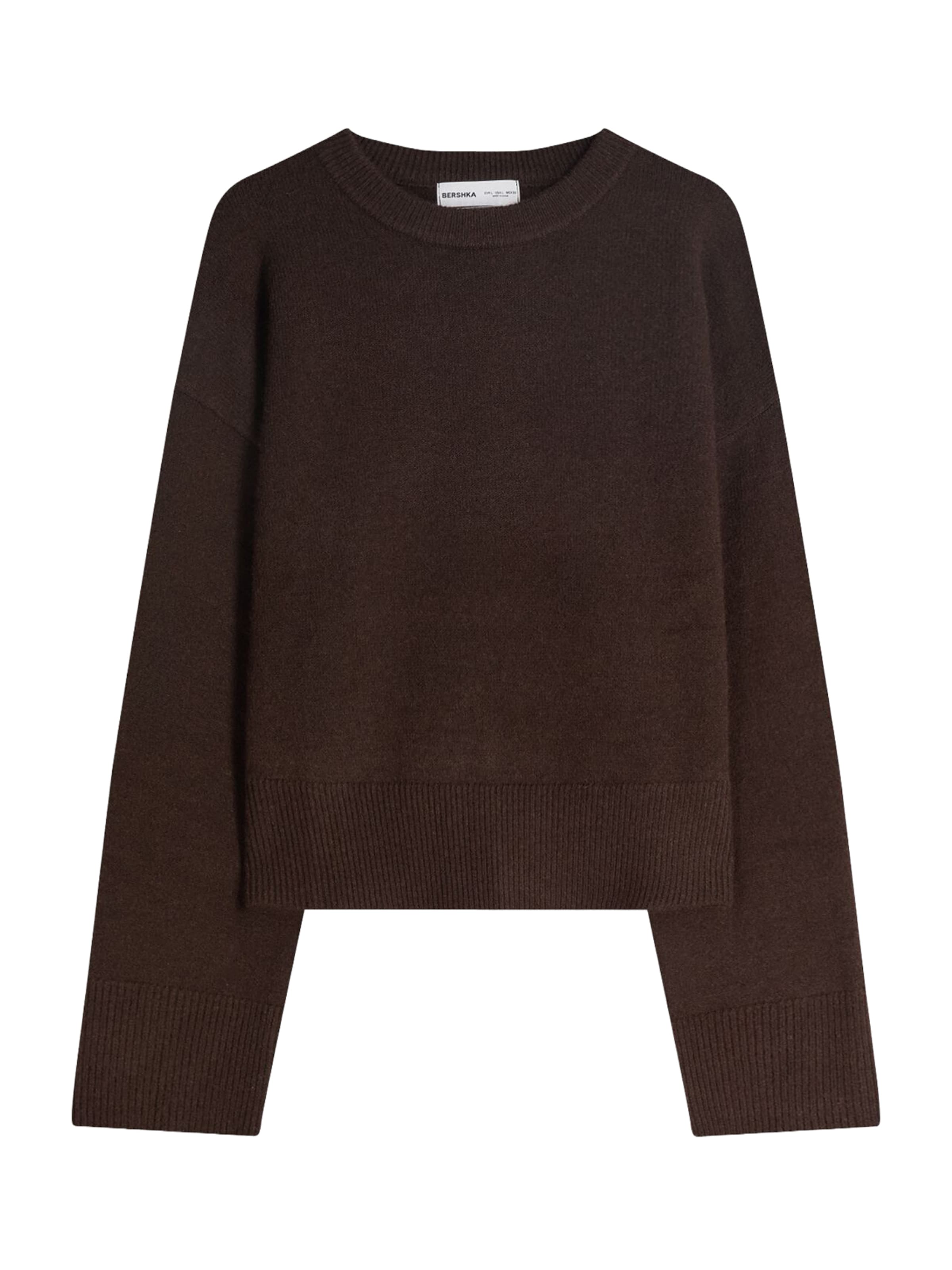 Pulover de la Bershka pe maro: față