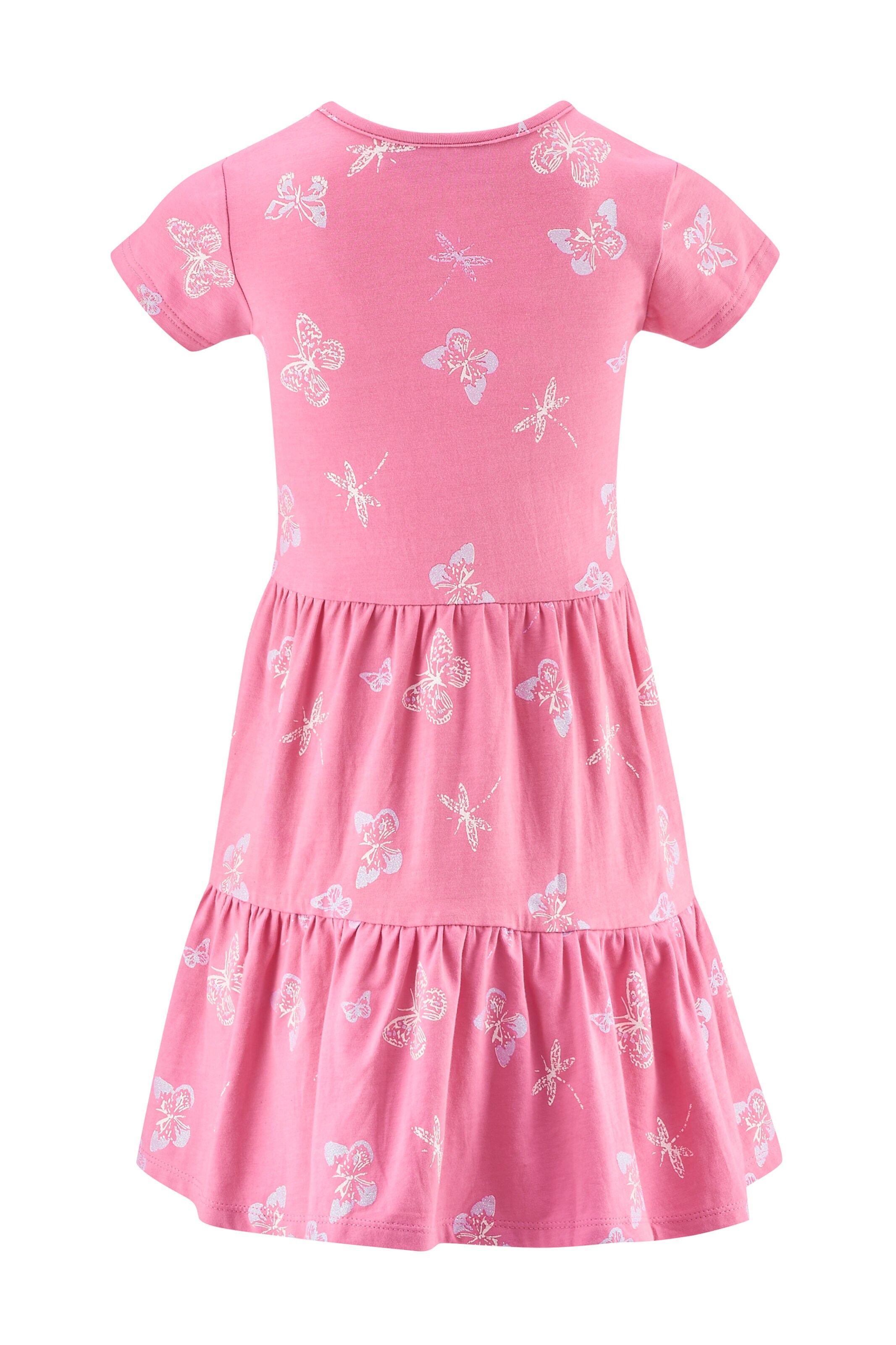 happy girls Dress in Pink