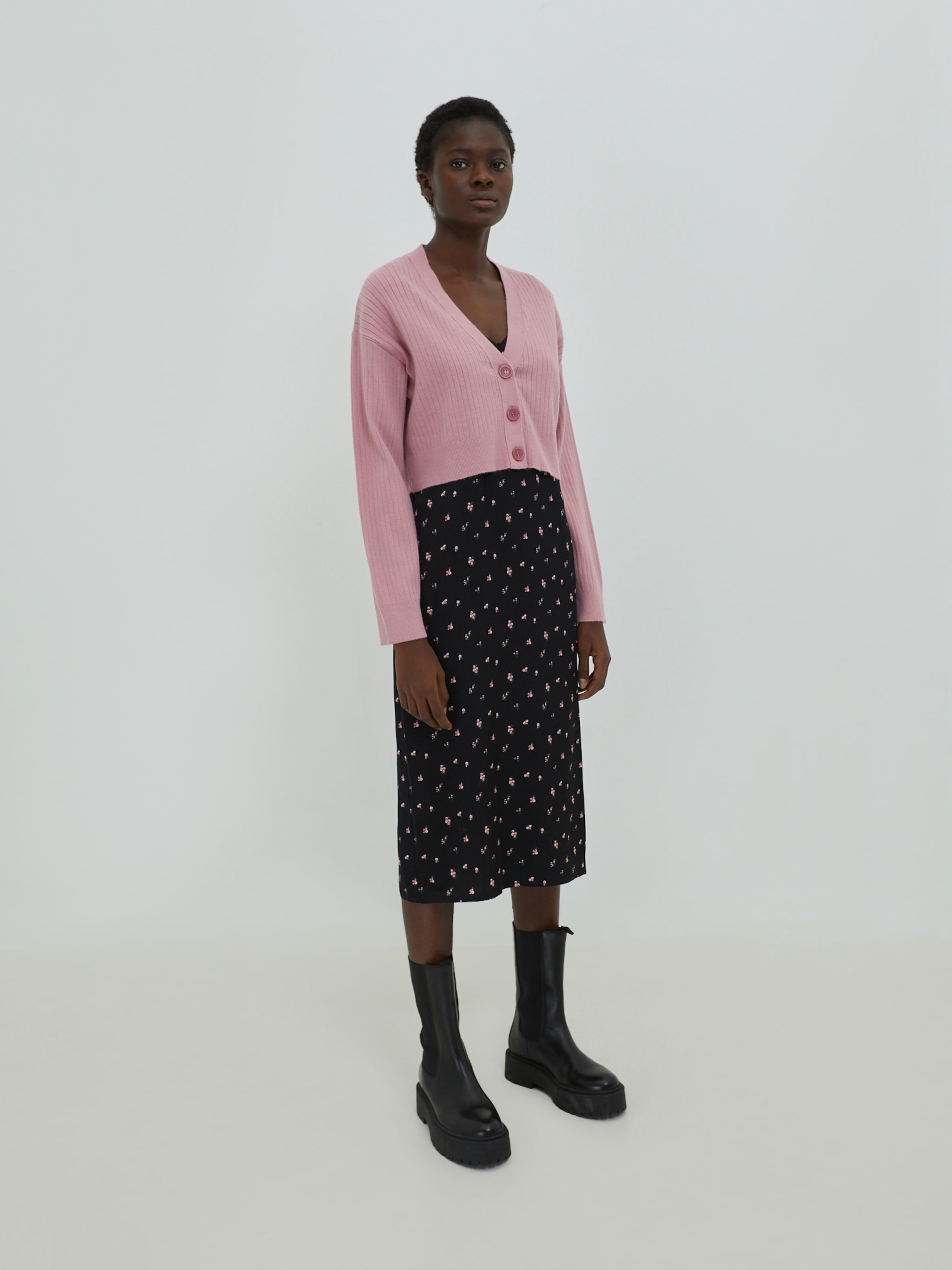 EDITED Produits Cardigan 'Fiona' rosé