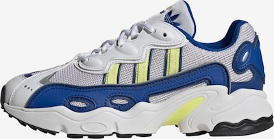 ADIDAS ORIGINALS Baskets basses 'OZWEEGO OG' en bleu / jaune / gris / blanc, Vue avec produit