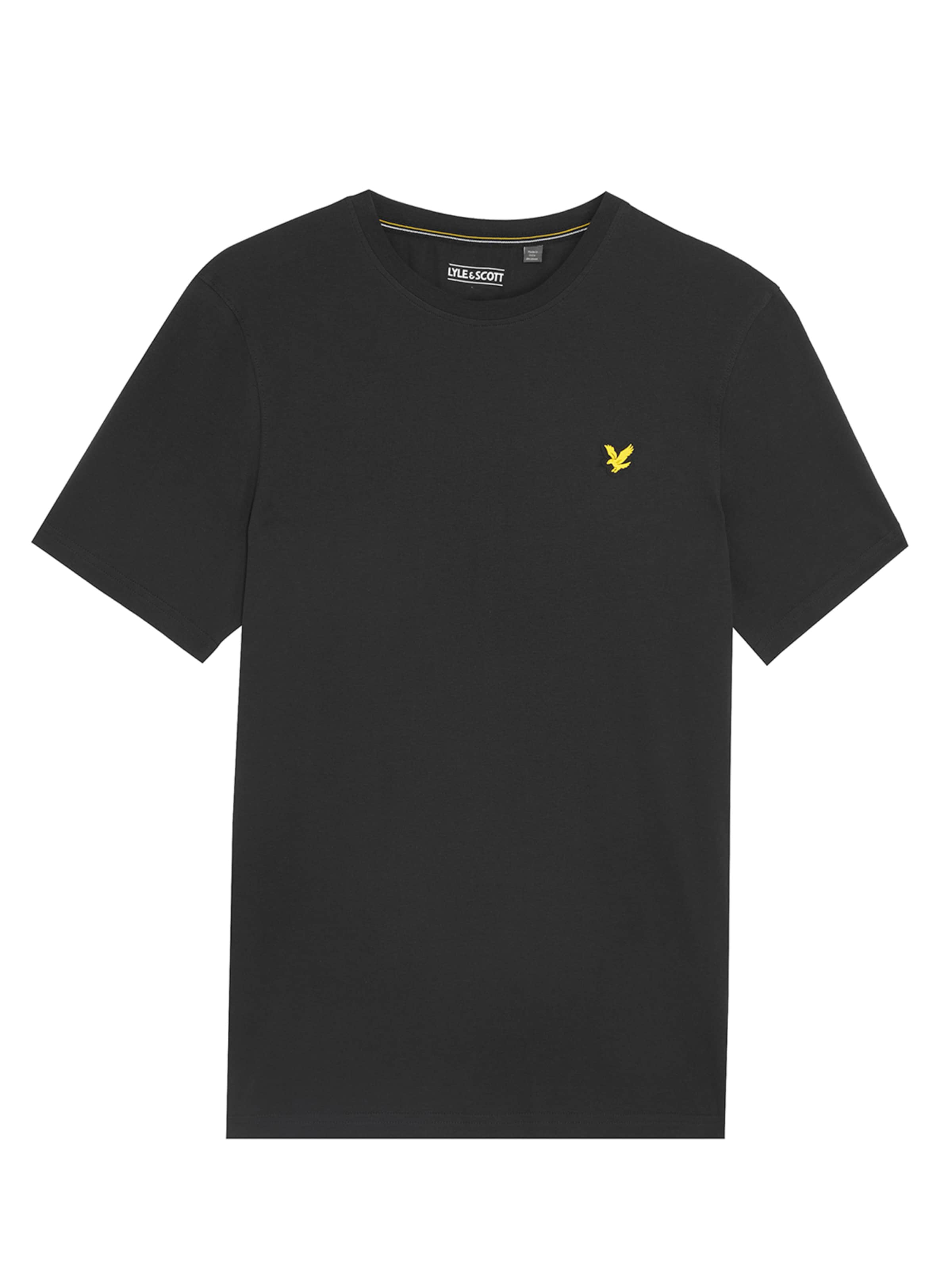 T-Shirt Lyle & Scott en noir : devant