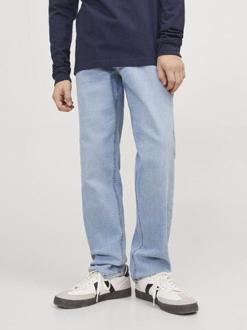 Jack & Jones Junior Regular Jeans 'JJIClark JJOriginal' i blå: framsida