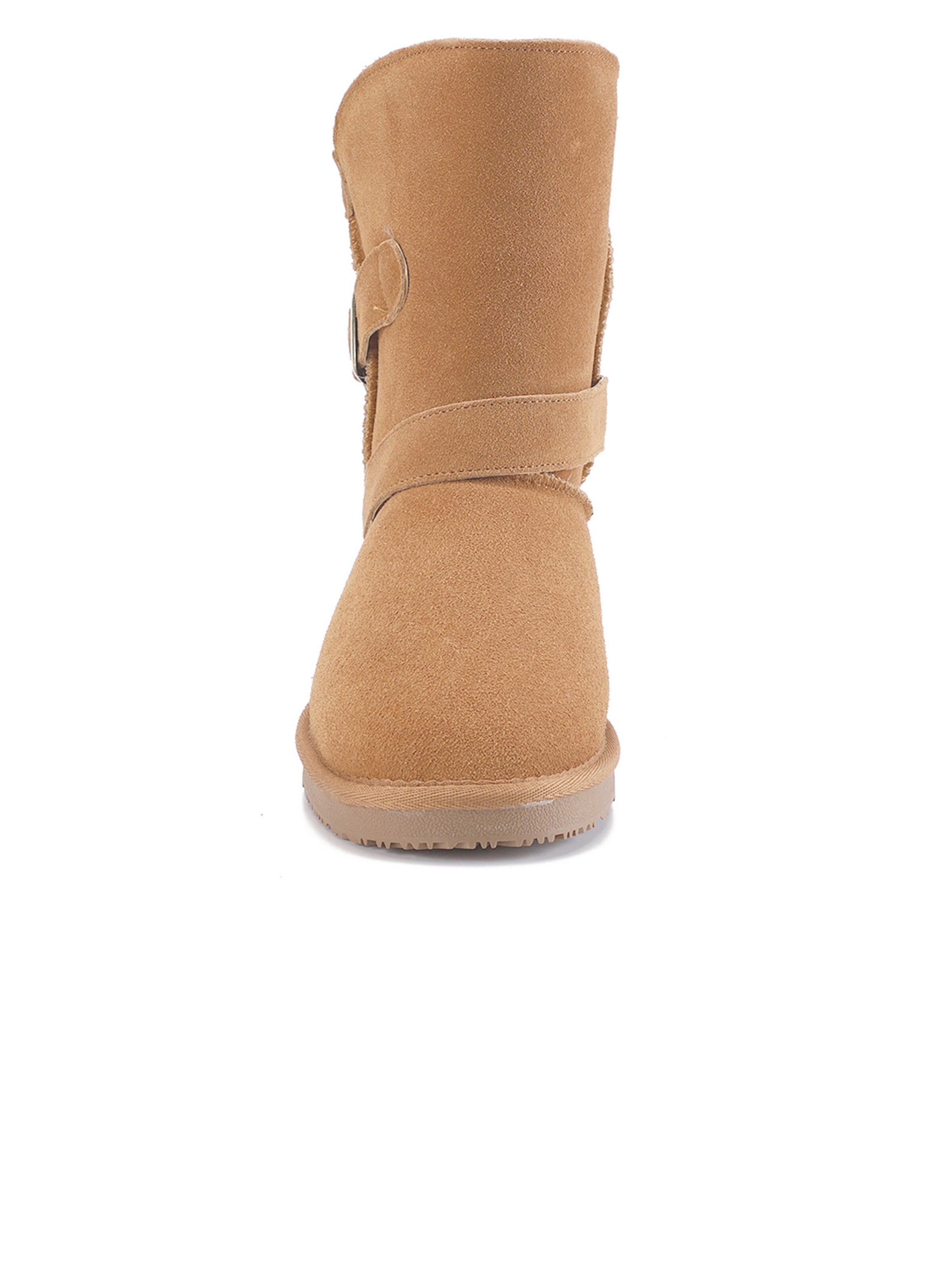 Gooce Śniegowce 'Blume' w kolorze brązowy