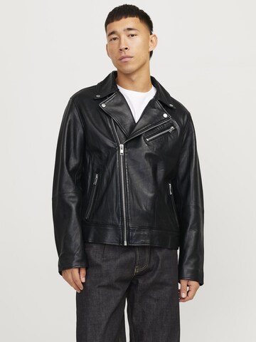 Veste mi-saison JACK & JONES en noir : devant
