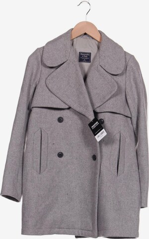 Abercrombie & Fitch Jacket & Coat in XS in Grey: front