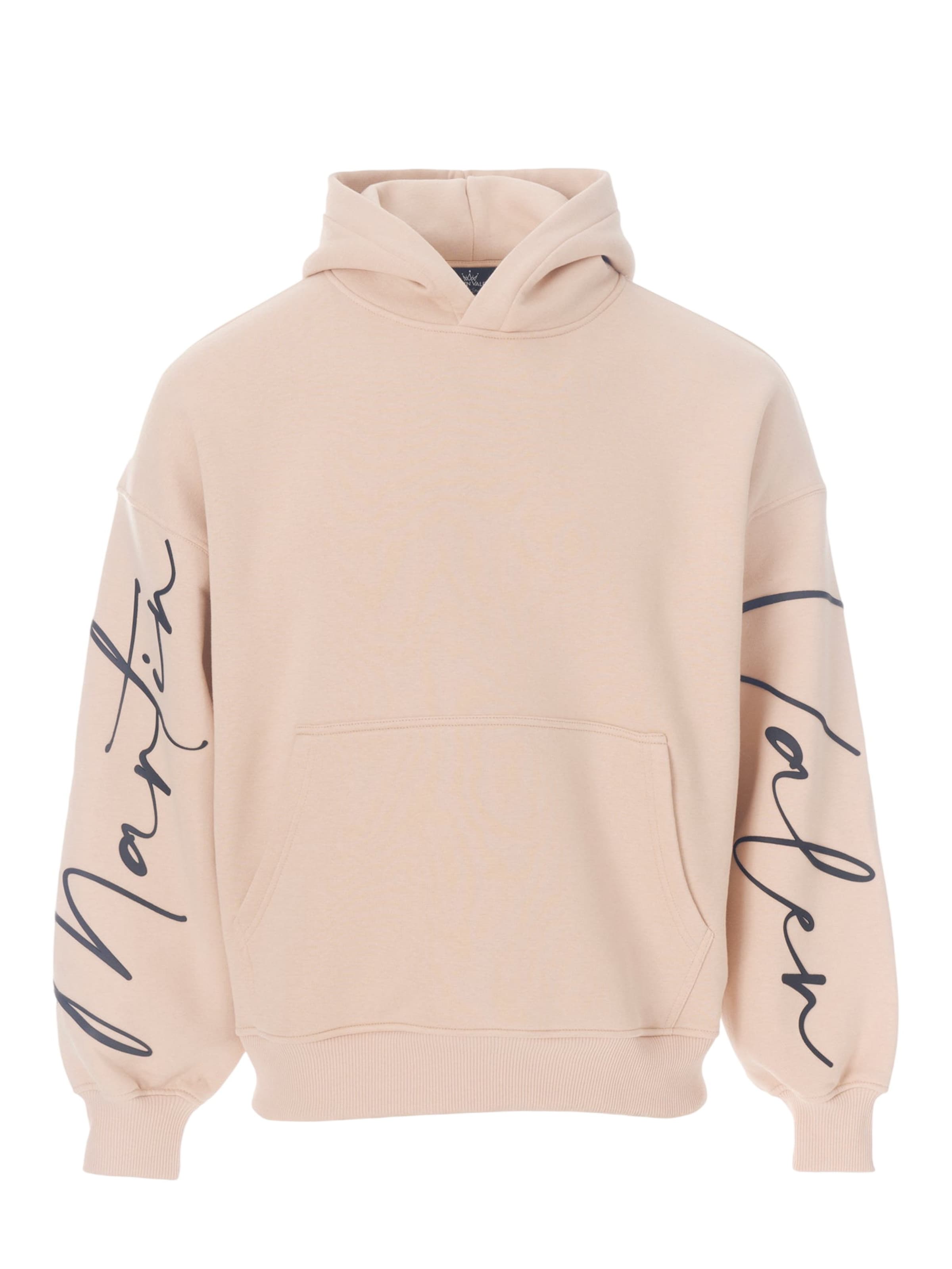 MARTIN VALEN Sweatshirt in Beige: Vorderseite