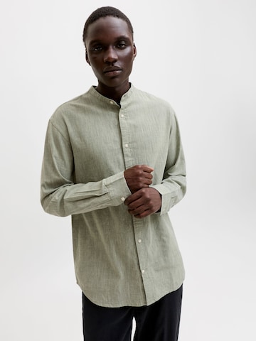 JACK & JONES Средняя посадка Рубашка 'JJESummer' в Зеленый