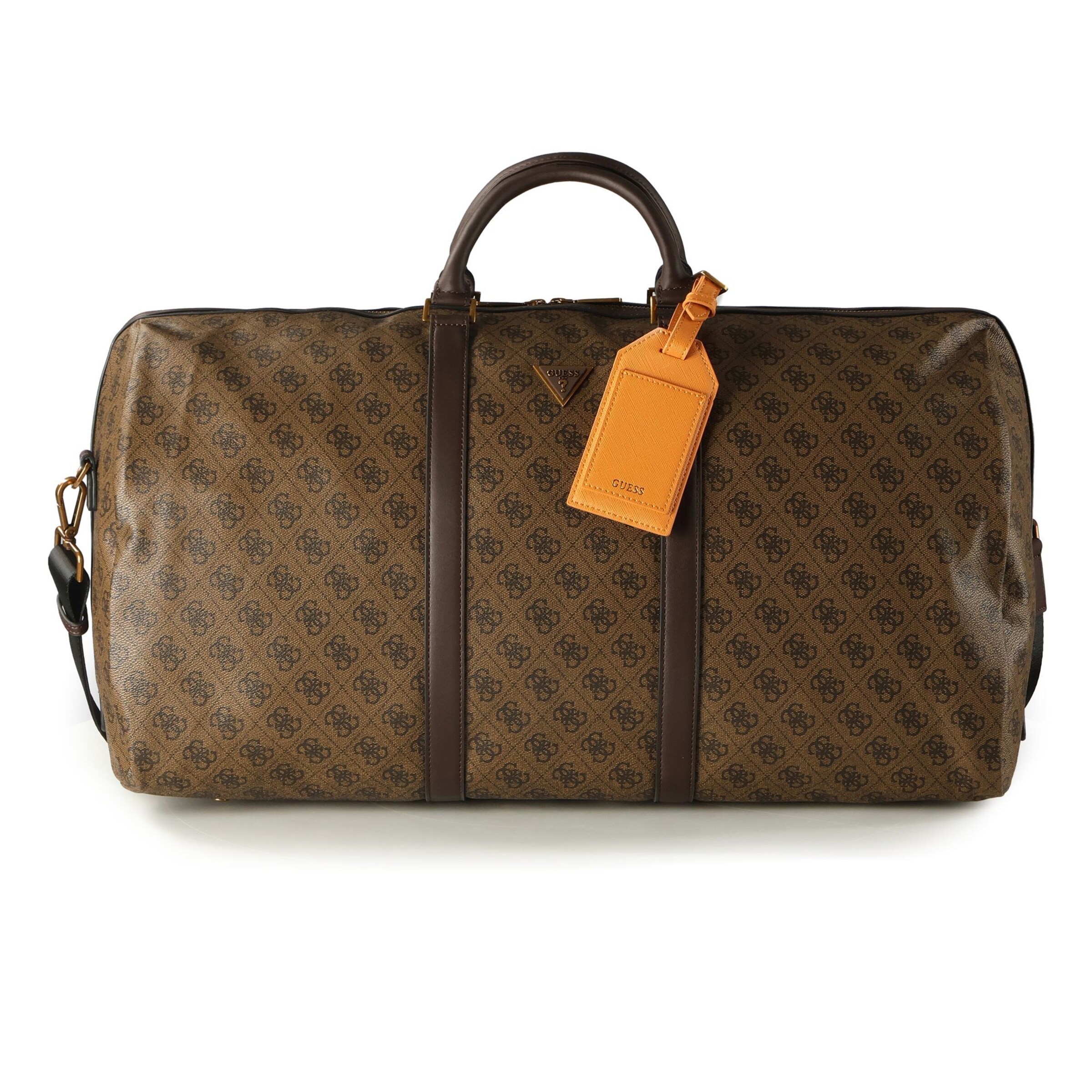 Borsa weekend 'Pisa' di GUESS in marrone: frontale