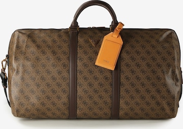 Sac week-end 'Pisa' GUESS en marron : devant