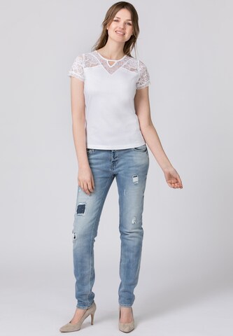 STOCKERPOINT Klederdracht shirt 'Fernanda' in Wit