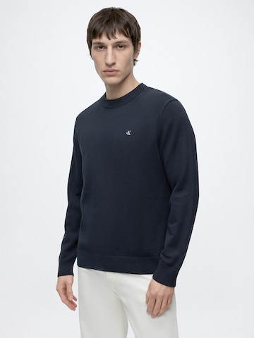 Calvin Klein Jeans Πουλόβερ σε μπλε: μπροστά