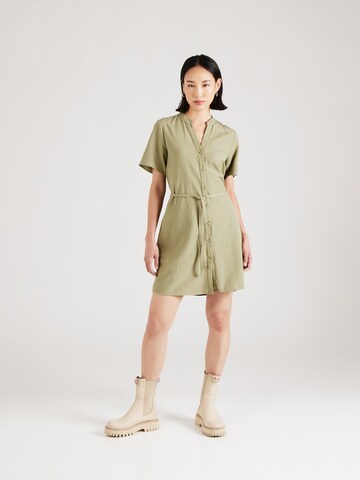 VILA - Vestido camisero 'PRISILLA' en verde: frente