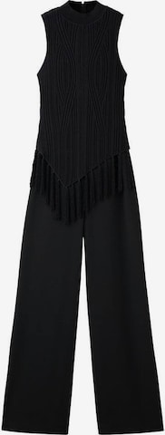 MANGO Jumpsuit 'Yasmin' in Schwarz: Vorderseite