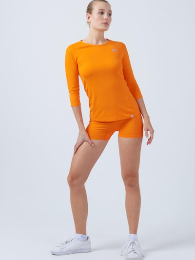 SPORTKIND T-shirt fonctionnel '3/4-Longsleeve Shirt' en XS en orange, Vue avec produit