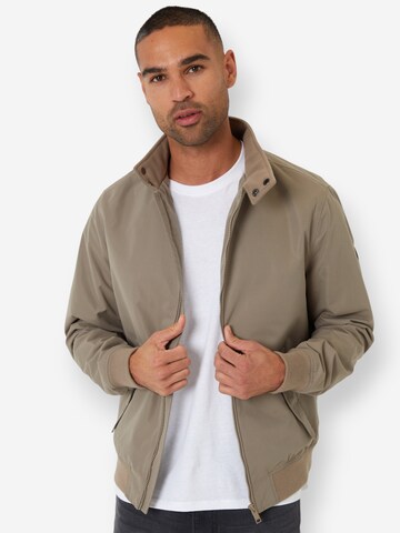 Threadbare Freizeitjacke 'Bastion' in Beige: Vorderseite
