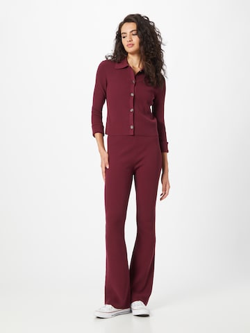 Marc O'Polo Flared Trousers in Red