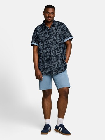 TOM TAILOR Men + Regular Fit Hemd in Blau