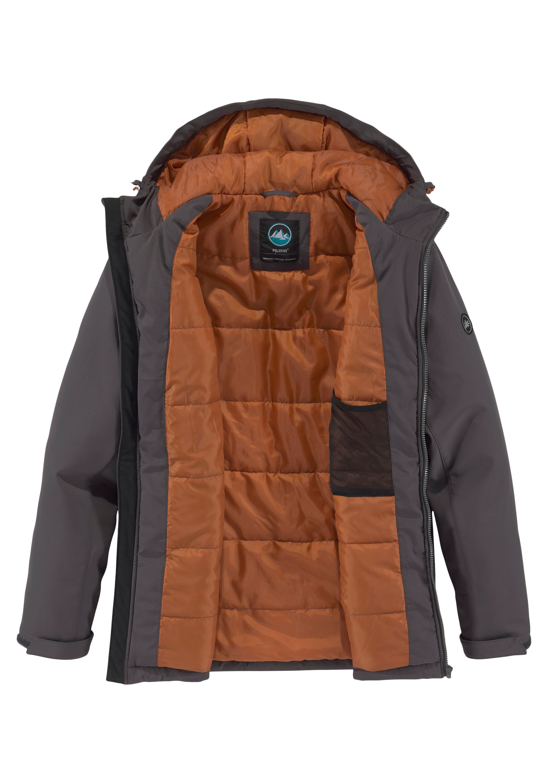 POLARINO Outdoor jacket in Grey