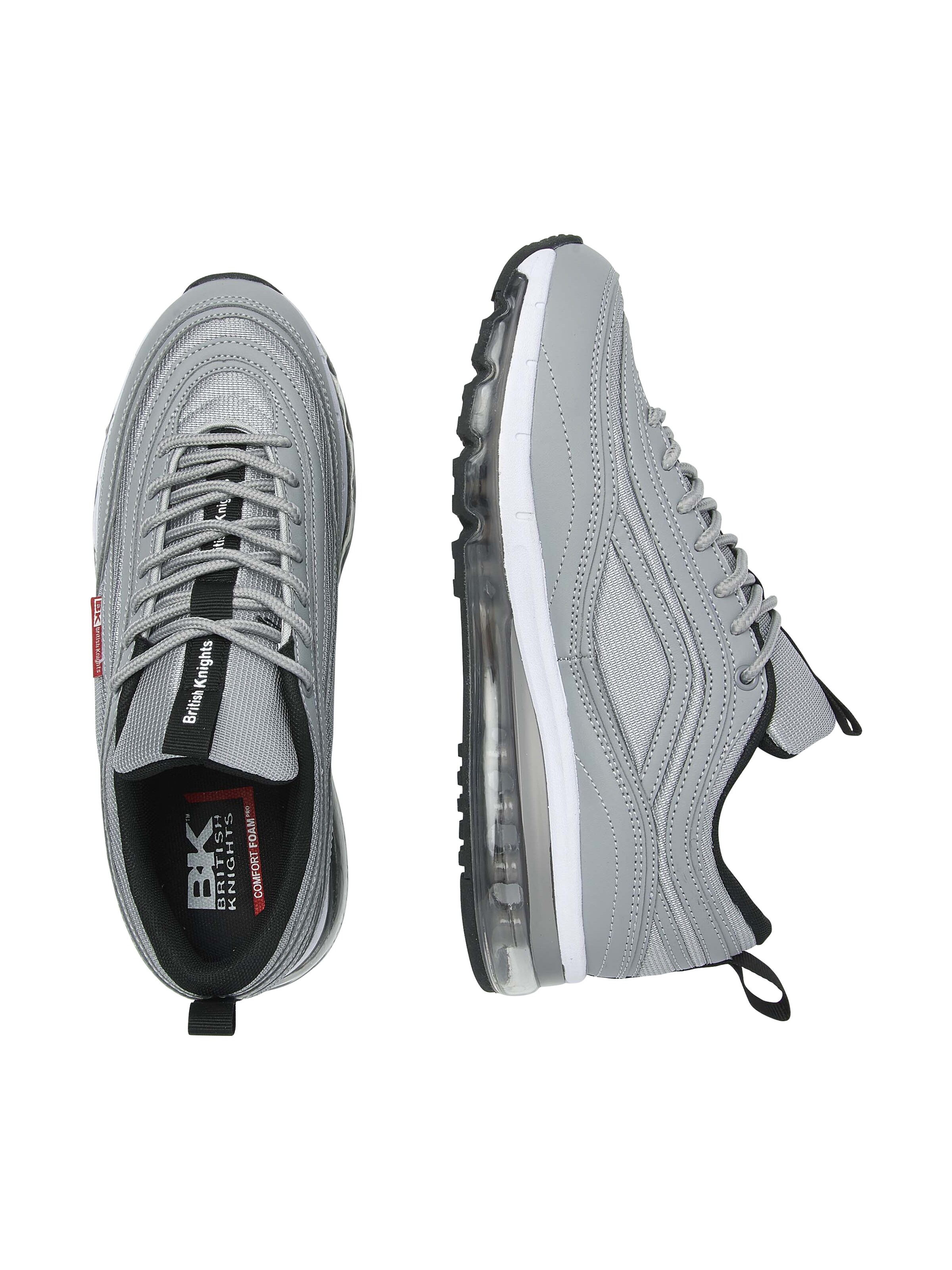 BRITISH KNIGHTS Sneakers ' ZION ' in Grey